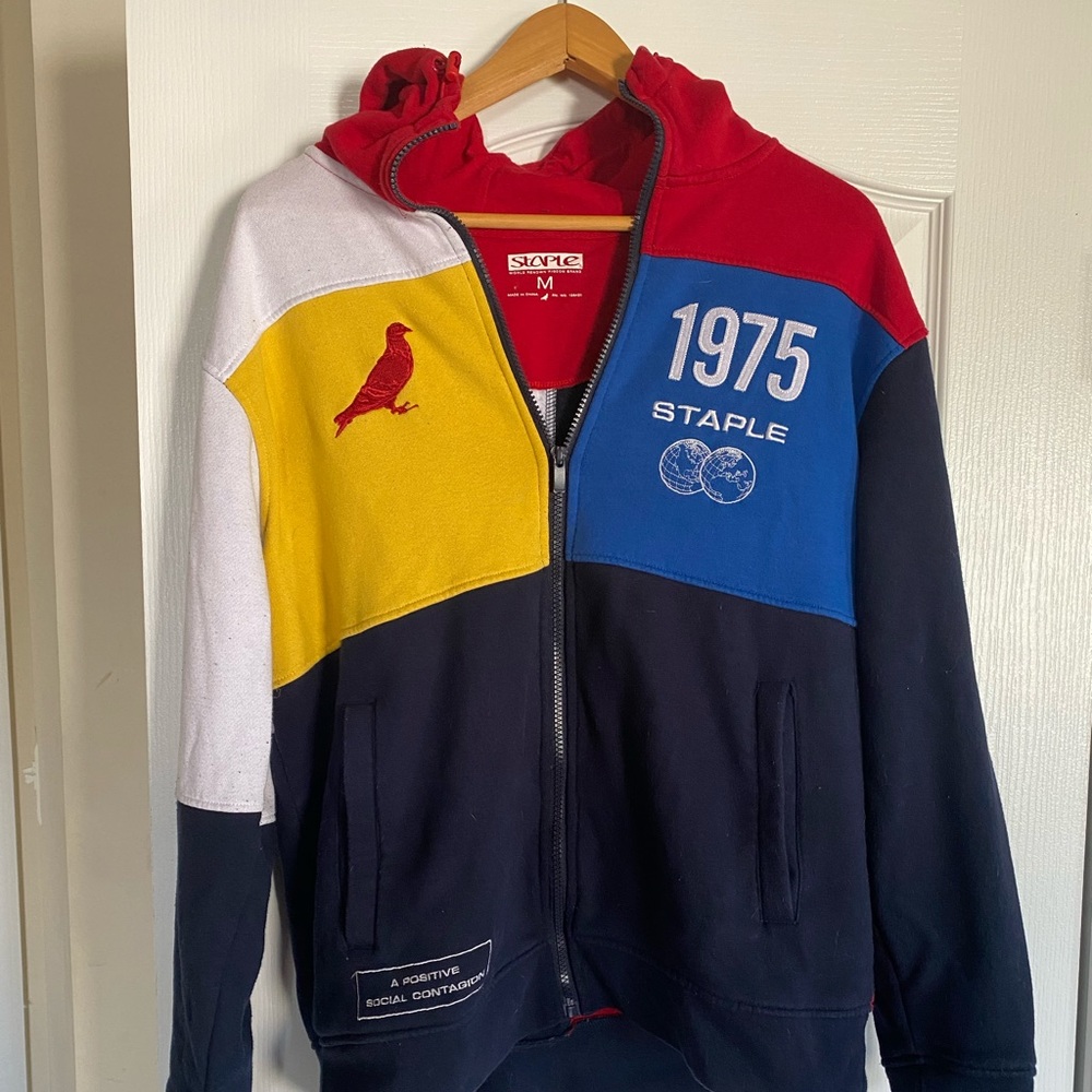 Staple Pigeon Color-Block Hoodie